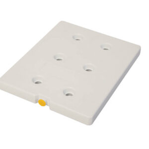 LINEO - Plaque eutec. GN1/2 -21°c - bouch. jaune - 325x265x30mm - LINEO -