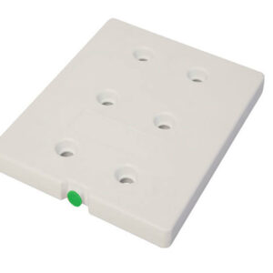 LINEO - Plaque eutec. pl480 -3°c - bouch. vert - 480x280x28mm - LINEO -
