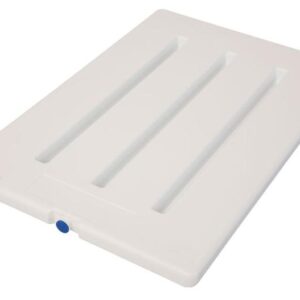 LINEO - Plaque eutec. 60x40 -12°c - bouchon bleu - 600x400x28mm - LINEO -