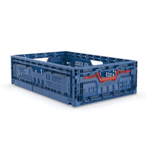 Qubb - EN Bac pliable Blue Line 33L - 600x400x170mm - Qubb -