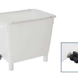 Qubb - Bac de grand volume 210l HNC-0001 + robinet HNC-9001 monté - Qubb -
