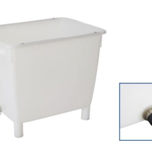Qubb - Bac de grand volume 210l HNC-0001 + bouchon HNC-9002 monté - Qubb -