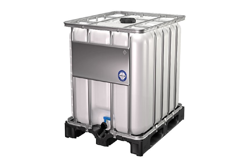 Werit - Conteneur IBC 600l - 1200x800x1013mm - palette plastique - Werit -