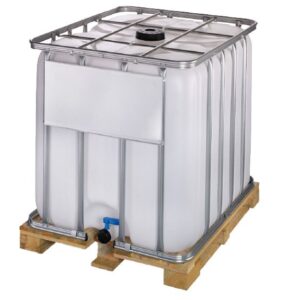 Werit - Conteneur IBC - 1200x1000x1170mm - palette bois - Werit -