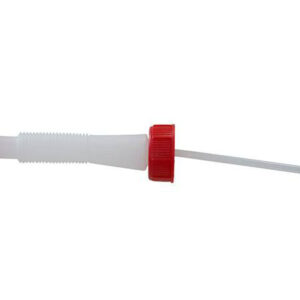 Qubb - Din45 bouchon pour jerrycans - avec bec-verseur - rouge - Qubb -