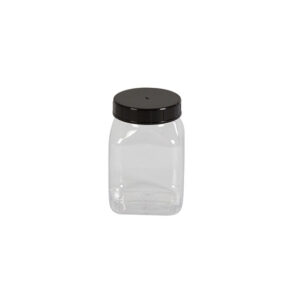 Qubb - Pot carre à large ouverture - 200ml - serie 310 PVC/petg - Qubb -
