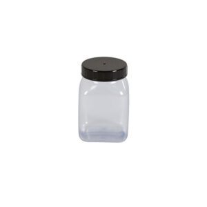 Qubb - Pot carre à large ouverture - 200ml - serie 310 PVC/petg - Qubb -