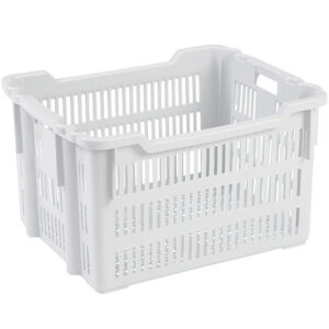 Qubb - Panier empilable emboîtable 75l - 620x500x360/325mm - Qubb -