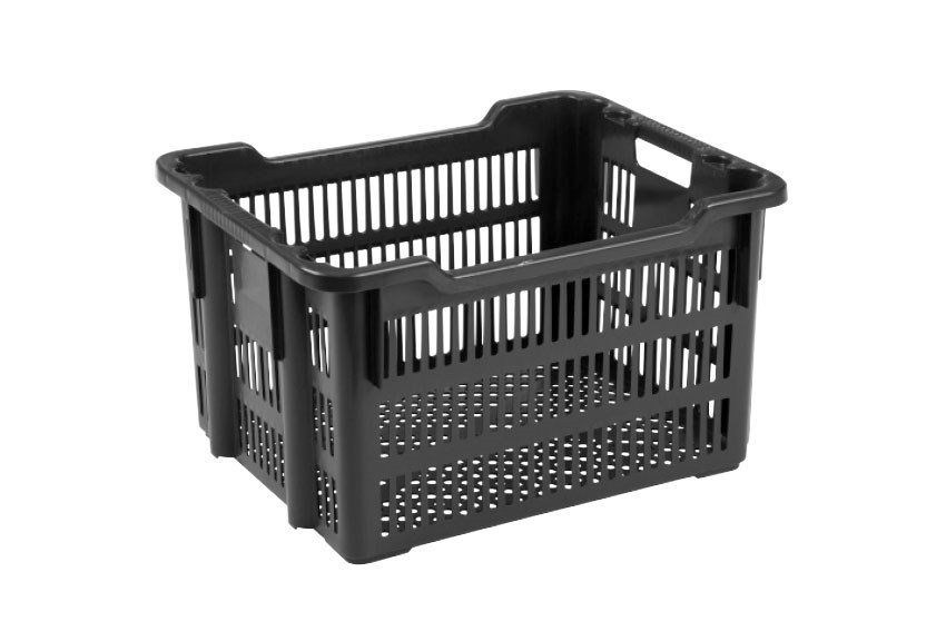 Qubb - Panier empilable emboîtable 75l - 620x500x360/325mm - Qubb -