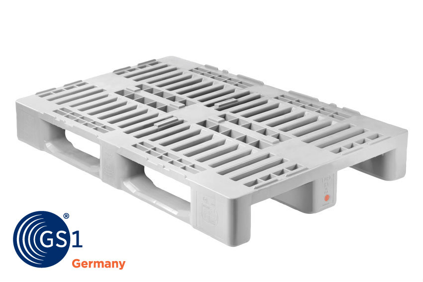 Werit - Palette Hygienic line H1 GS1 - 1200x800x160mm - Werit -