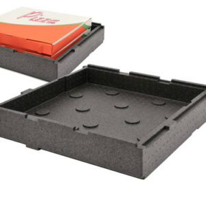 Polibox - Base ou couvercle isotherme Pizza system - 570x570x95mm - Polibox -