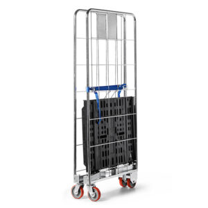 Qubb - 2 parois roll conteneur - 804x680x1695mm - max. 500kg - Qubb -