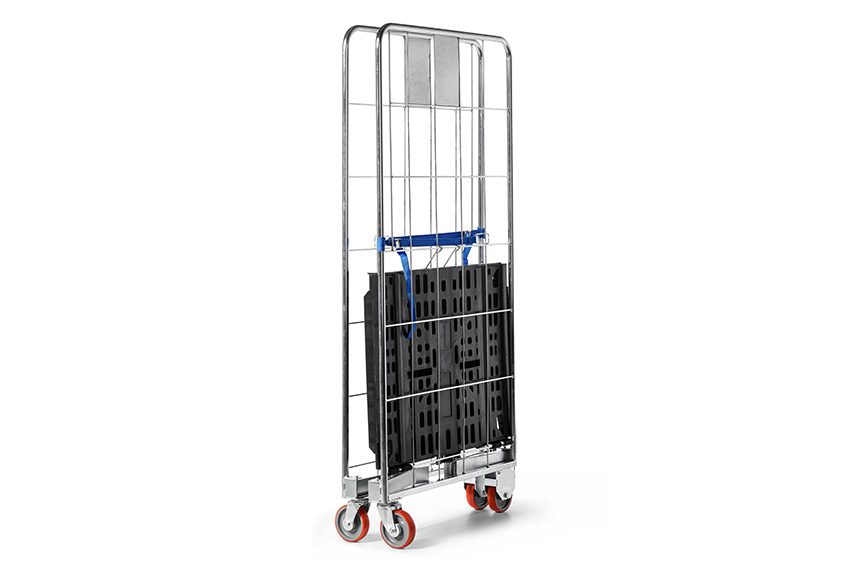 Qubb - 2 parois roll conteneur - 804x680x1695mm - max. 500kg - Qubb -