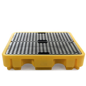 Qubb - Bac de rétention avec grille - 4 fûts - 250l - Qubb -