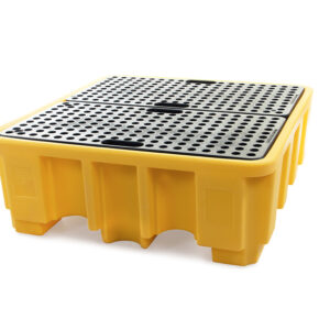 Qubb - Bac de rétention avec grille - 4 fûts - 485l - Qubb -