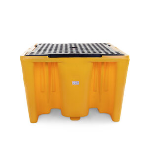 Qubb - Bac de rétention - 1 conteneur IBC - 1100l - avec grille - Qubb -