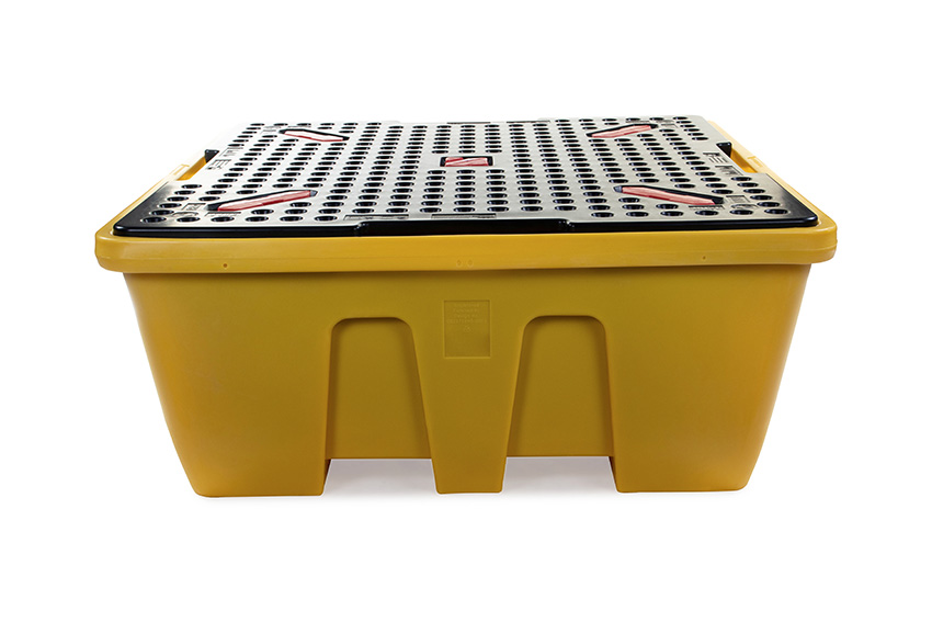 Qubb - Bac de rétention pour 1 IBC - 1260 l - avec platforme - Qubb -