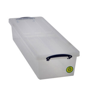 Really Useful Box - Boîte transparente emboîtable renforcée 23l empilable sur - Really Useful Box -