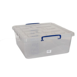 Really Useful Box - Boîte renforcée transparente emboîtable 31,5l empilable sur - Really Useful Box -