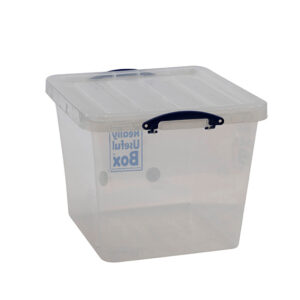 Really Useful Box - Boîte renforcée transparente emboîtable 60l empilable sur - Really Useful Box -