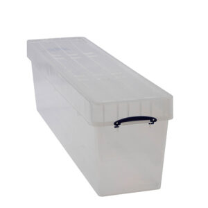 Really Useful Box - Boîte renforcée transparente emboîtable 81l empilable sur - Really Useful Box -