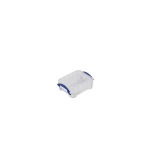 Really Useful Box - Boîte transparente 0,07l empilable sur le couvercle inclus - Really Useful Box -