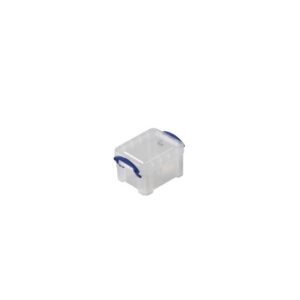 Really Useful Box - Boîte transparente 0,14l empilable sur le couvercle inclus - Really Useful Box -