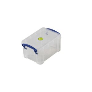 Really Useful Box - Boîte transparente 0,70l empilable sur le couvercle inclus - Really Useful Box -