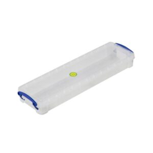 Really Useful Box - Boîte transparente 0,80l empilable sur le couvercle inclus - Really Useful Box -