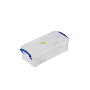 Really Useful Box - Boîte transparente 0,90l empilable sur le couvercle inclus - Really Useful Box -