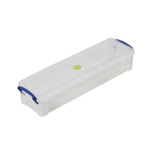 Really Useful Box - Boîte transparente 1,50l empilable sur le couvercle inclus - Really Useful Box -