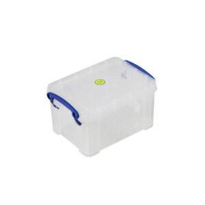 Really Useful Box - Boîte transparente 1,60l empilable sur le couvercle inclus - Really Useful Box -