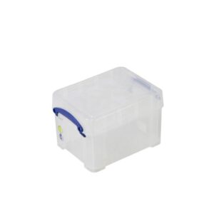Really Useful Box - Boîte transparente 3l empilable sur le couvercle inclus - Really Useful Box -