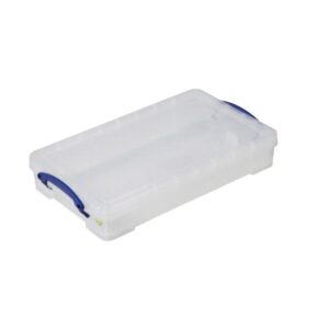Really Useful Box - Boîte transparente 6l empilable sur le couvercle inclus - Really Useful Box -