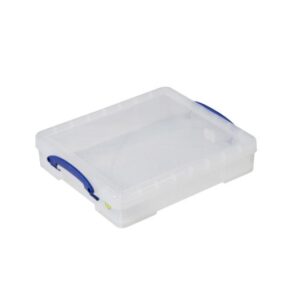 Really Useful Box - Boîte transparente 7l empilable sur le couvercle inclus - Really Useful Box -