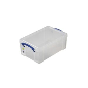 Really Useful Box - Boîte transparente 9l (a4) empilable sur le couvercle - Really Useful Box -