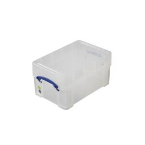 Really Useful Box - Boîte transparente 9l xl (a4) empilable sur le couvercle - Really Useful Box -