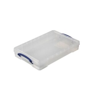 Really Useful Box - Boîte transparente 10l empilable sur le couvercle inclus - Really Useful Box -
