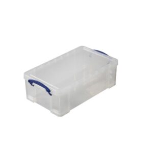 Really Useful Box - Boîte transparente 12l empilable sur le couvercle inclus - Really Useful Box -