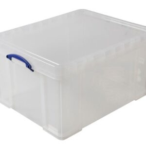 Really Useful Box - Boîte transparente 145l empilable sur le couvercle inclus - Really Useful Box -