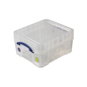 Really Useful Box - Boîte transparente 18l xl empilable sur le couvercle inclus - Really Useful Box -