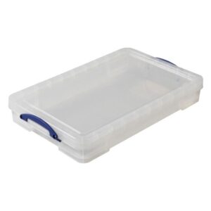 Really Useful Box - Boîte transparente 20l empilable sur le couvercle inclus - Really Useful Box -