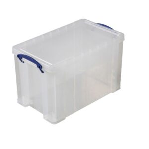 Really Useful Box - Boîte transparente 24l empilable sur le couvercle inclus - Really Useful Box -