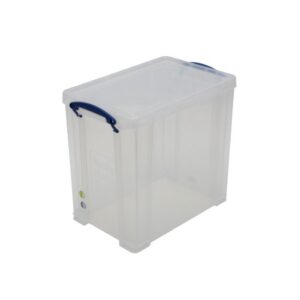 Really Useful Box - Boîte transparente 25l (a4) empilable sur le couvercle - Really Useful Box -