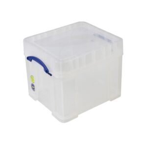 Really Useful Box - Boîte transparente 35l xl empilable sur le couvercle inclus - Really Useful Box -