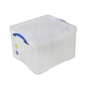 Really Useful Box - Boîte transparente 42l empilable sur le couvercle inclus - Really Useful Box -
