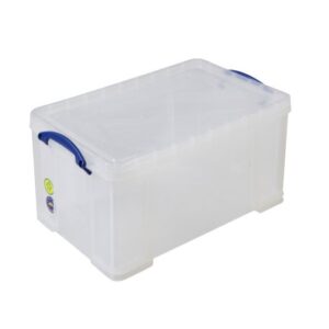 Really Useful Box - Boîte transparente 48l empilable sur le couvercle inclus - Really Useful Box -