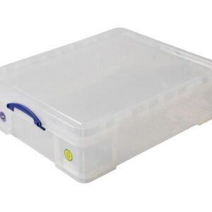 Really Useful Box - Boîte transparente 70l empilable sur le couvercle inclus - Really Useful Box -