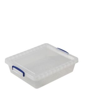 Really Useful Box - Boîte transparente emboîtable 10,5L empilable sur le - Really Useful Box -