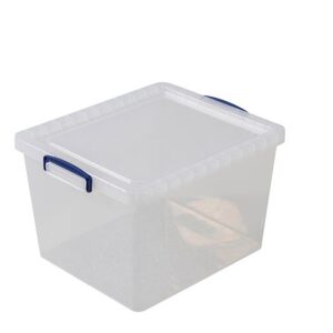Really Useful Box - Boîte transparente emboîtable 33,5l empilable sur le - Really Useful Box -